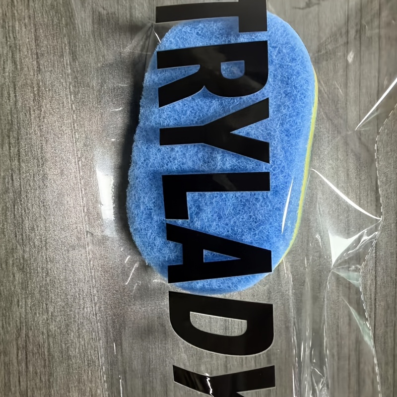 1 Piece, Kitchen and Bathroom Cleaning Magic Sponge, for Glass, Walls, Toilet Ceramic Cleaning, Indoor and Outdoor Garden Pool Cleaning Supplies