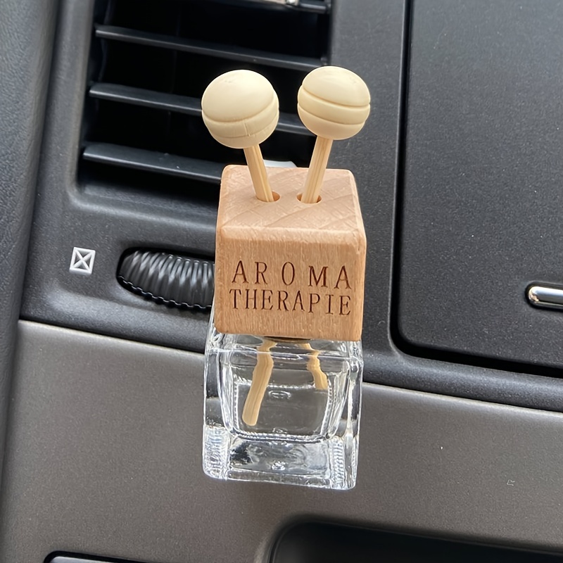 1pc/2pcs Car Air Outlet Fragrance Bottle, Keeping The Air in The Car Fresh And Lasting, Simple And Elegant Car Decoration Accessories