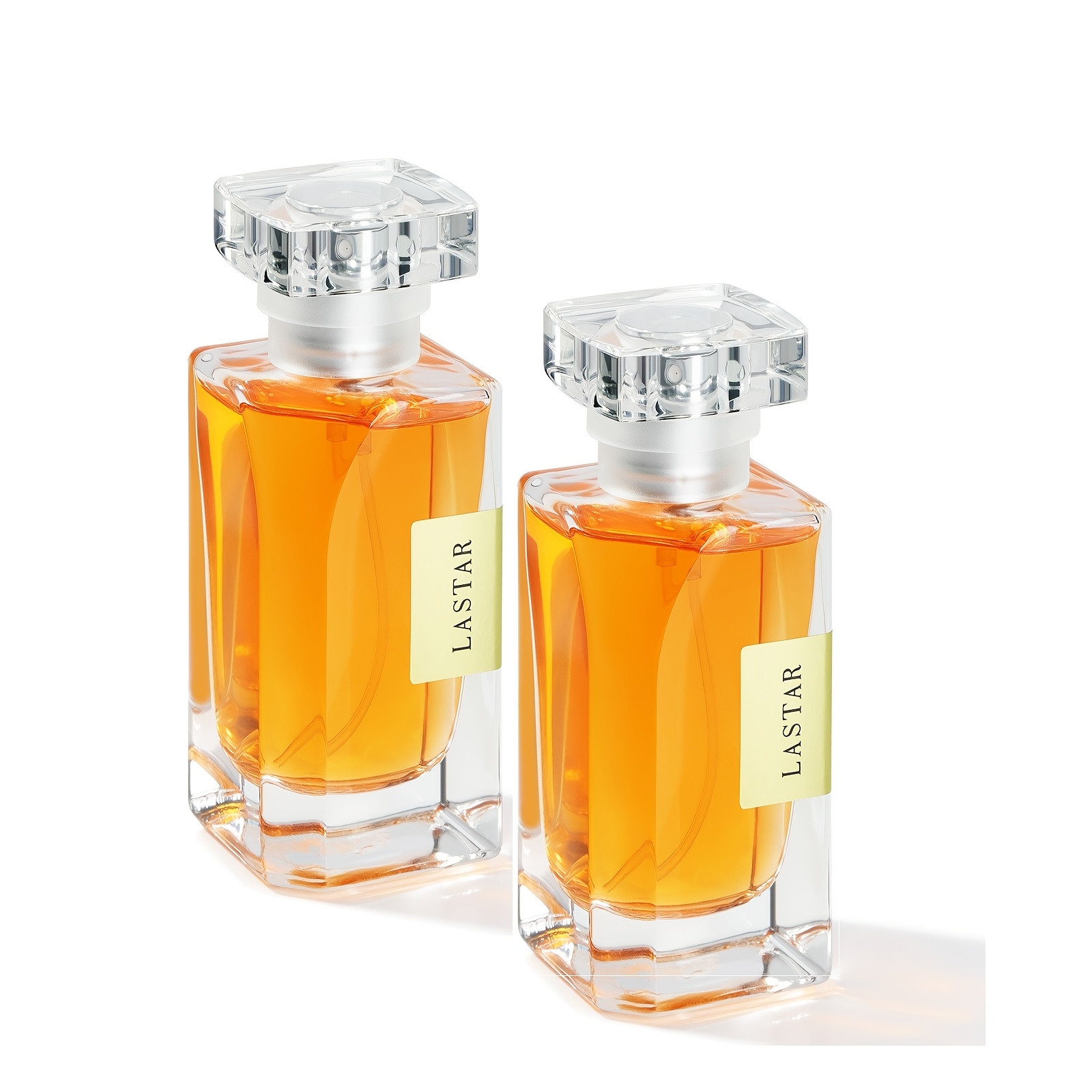 Image of 2 Bottles Of Lastar Fruity Perfume, Rich, Fresh, Long-lasting Fragrance, Blood Orange, , Jasmine, Geranium, Bean, , Amber , Hair Perfume, Valentine's Day, Birthday, Holiday Surprise Gift