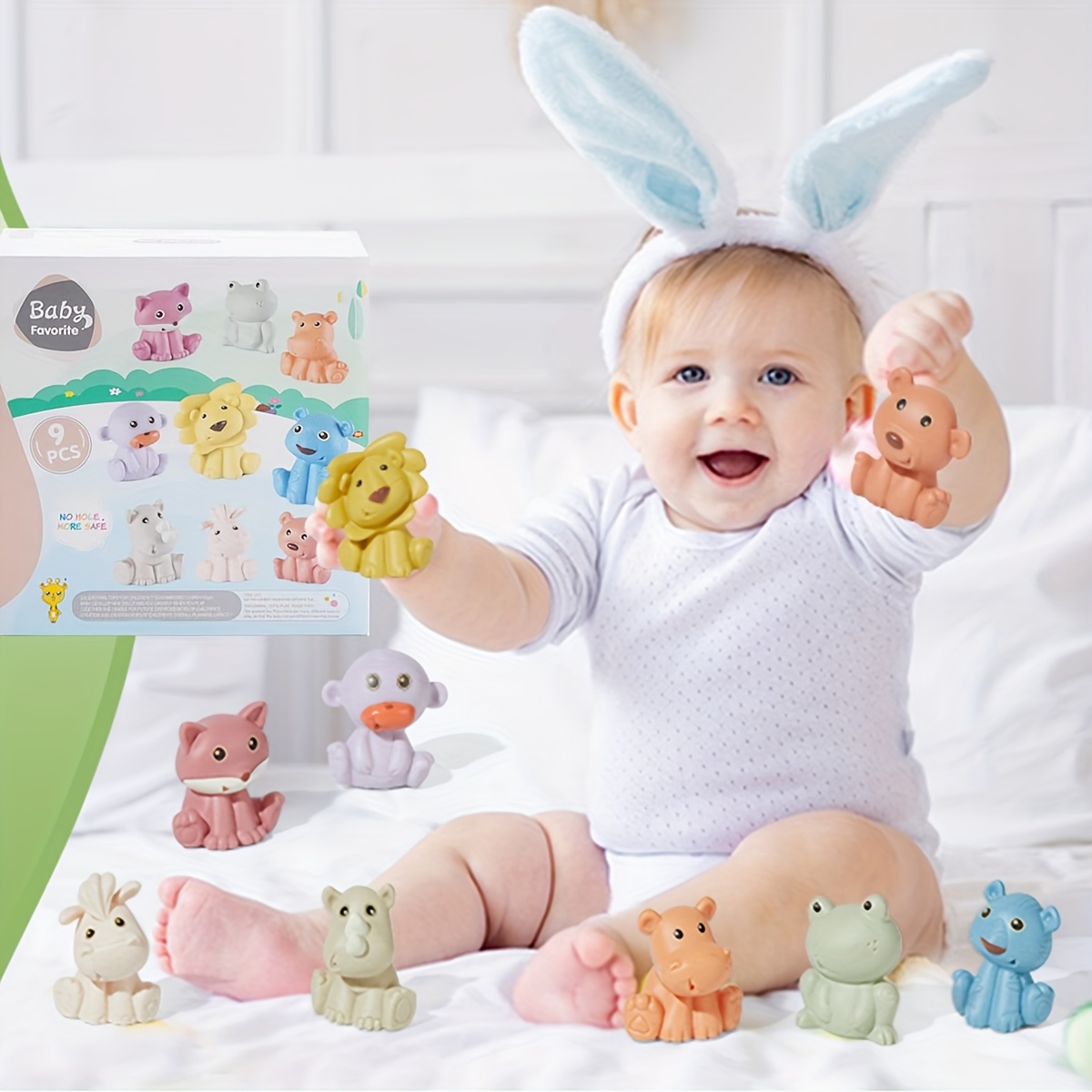 juguetes bebés niños pequeños juegos baño bebés meses set Temu