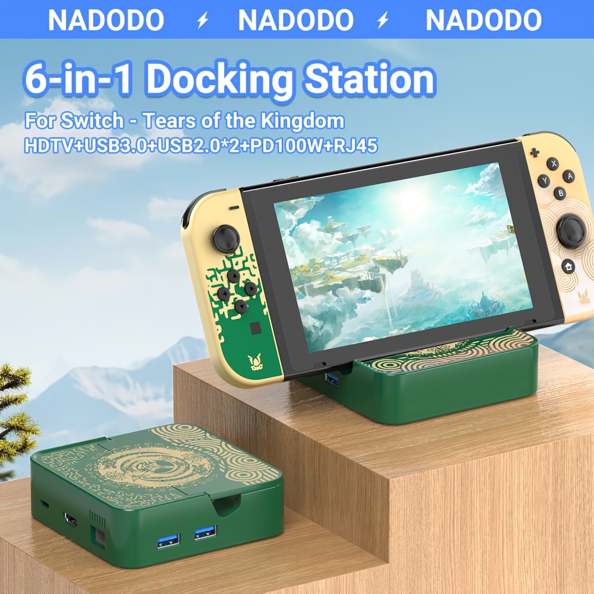 coque Station d'Accueil Nintendo Switch -zelda tears of the kingdom -  Nintendo