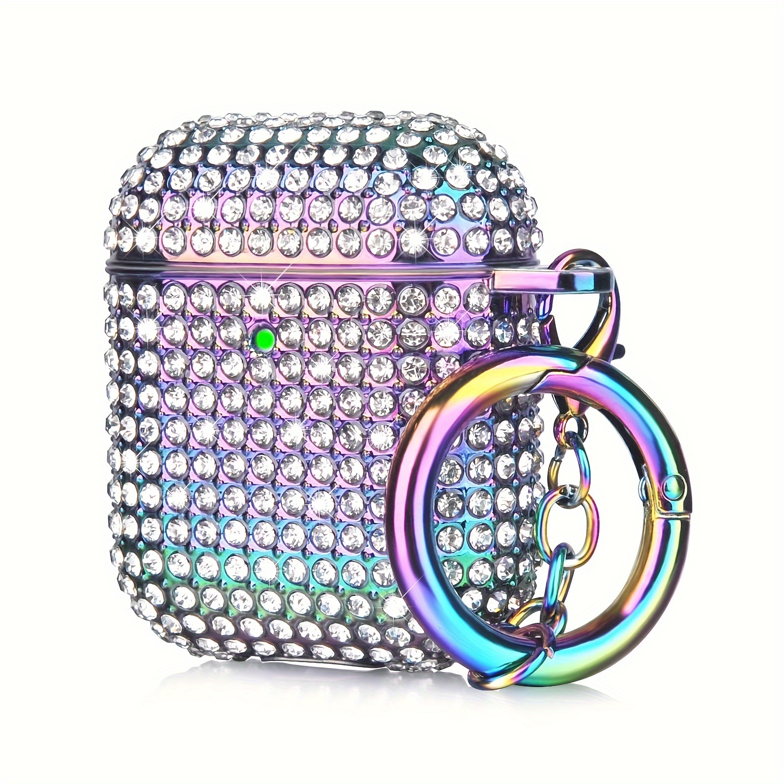 

Case For /1, Bling Crystal Pc 1st/ Case Cover For Women Girls, Pod Hard Protective Accessories With Lobster Clasp Keychain For Apple Airpods