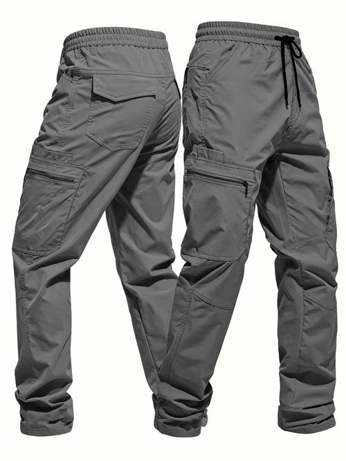item picture mens cargo pants trousers mens new style zipper pockets straight long trousers work pants suitable for holiday gifting daily work outdoor sports 1pc autumn winter essentials