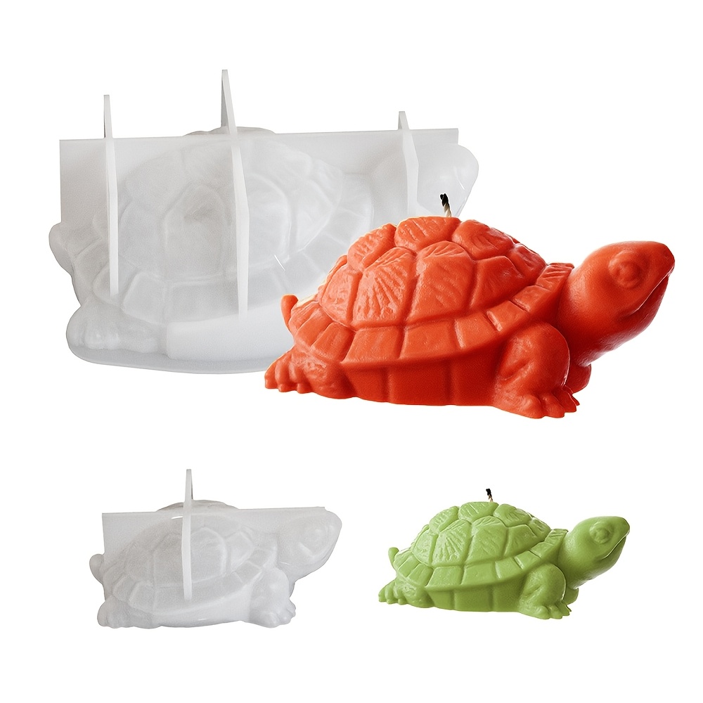 

Mini Moule en Silicone Tortue 3D pour Bougies, Résine Époxy & Artisanat en Pâte Polymère - Outil de Coulage pour Décoration Maison DIY par DTOHO