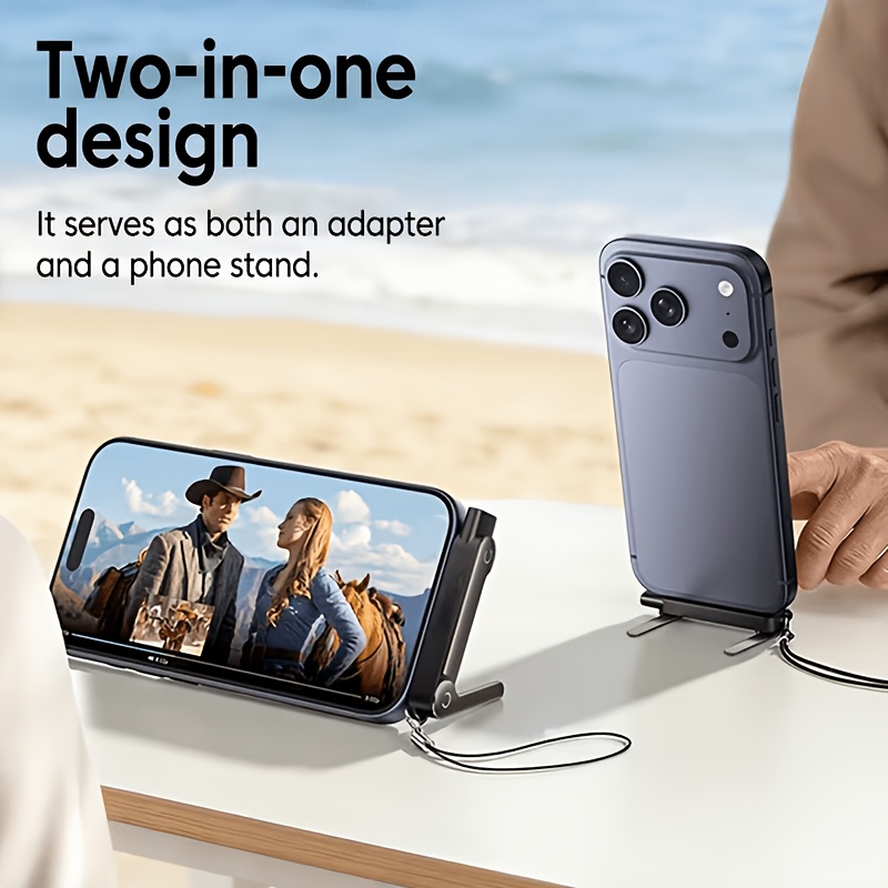 2-in-1 Phone Stand with 240W Ultra-Fast Charging Support