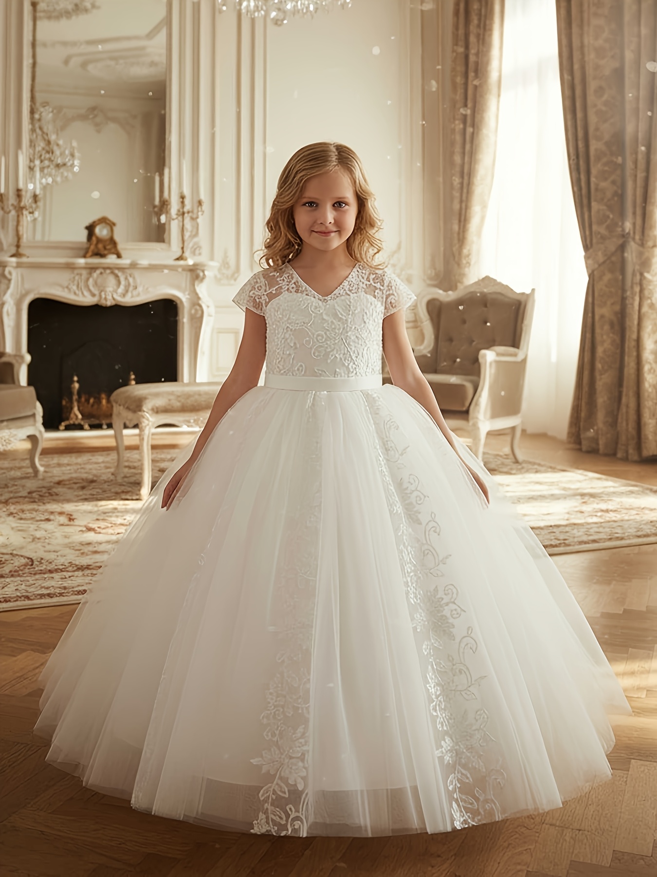 lace dress with gloves Slashed Sequin Halter Neck Gown with Lace Gloves – kalisa