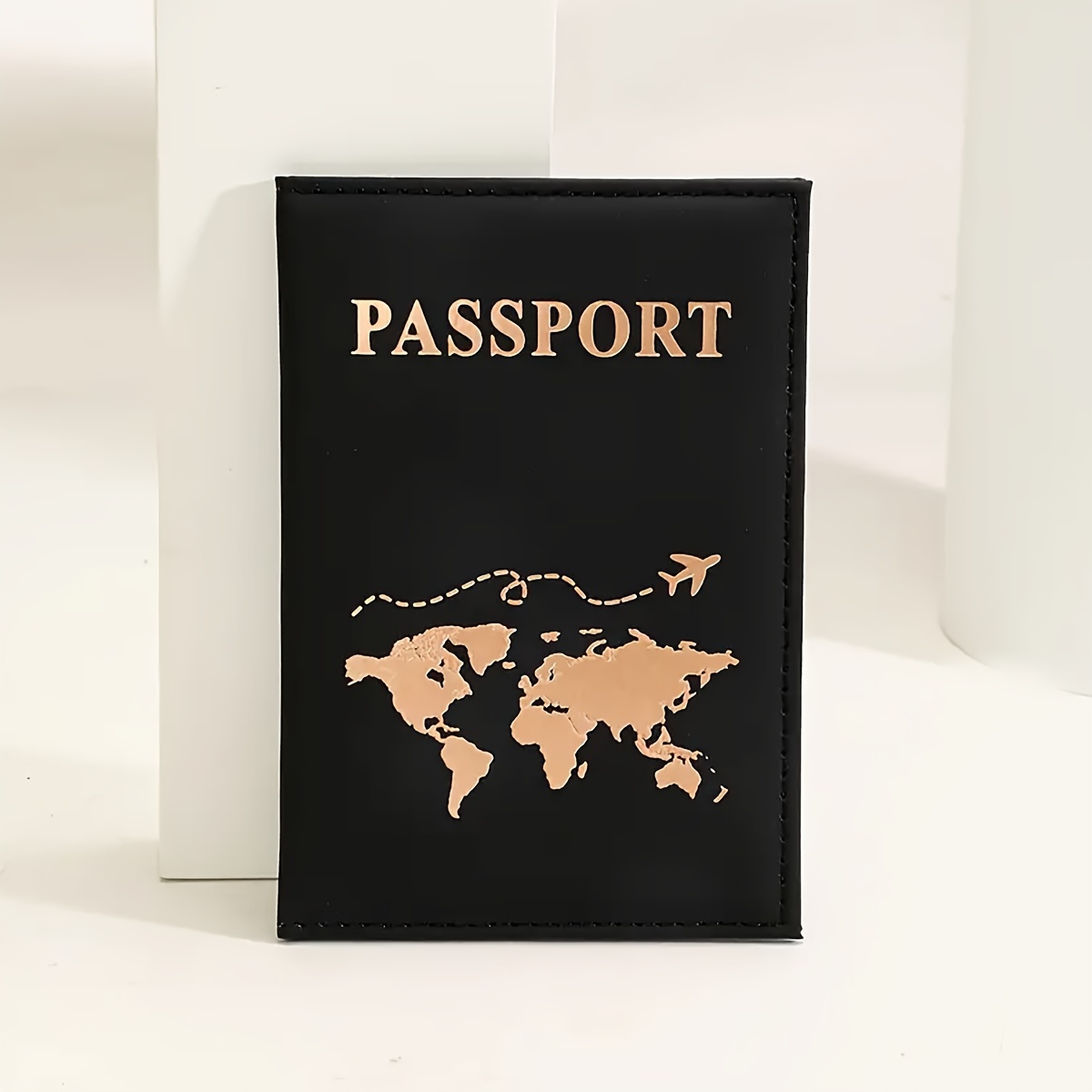 1pc/2pcs/4pcs Couple Passport Bag Travel Passport Protective Case Solid Color Minimalist ID Protective Case Travel Wallet Multi-Functional Passport Holde