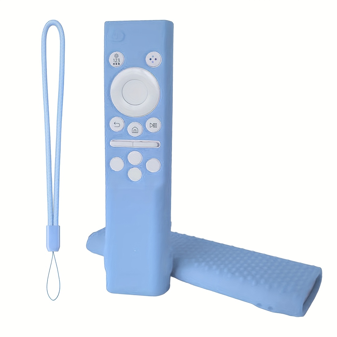 TEMU 1pc Protective Cover For Cu7000 Series Smart Tv Remote Control Compatible With Bn59-1388/1393a Remote Control Made Of Silicone Precise Cutouts