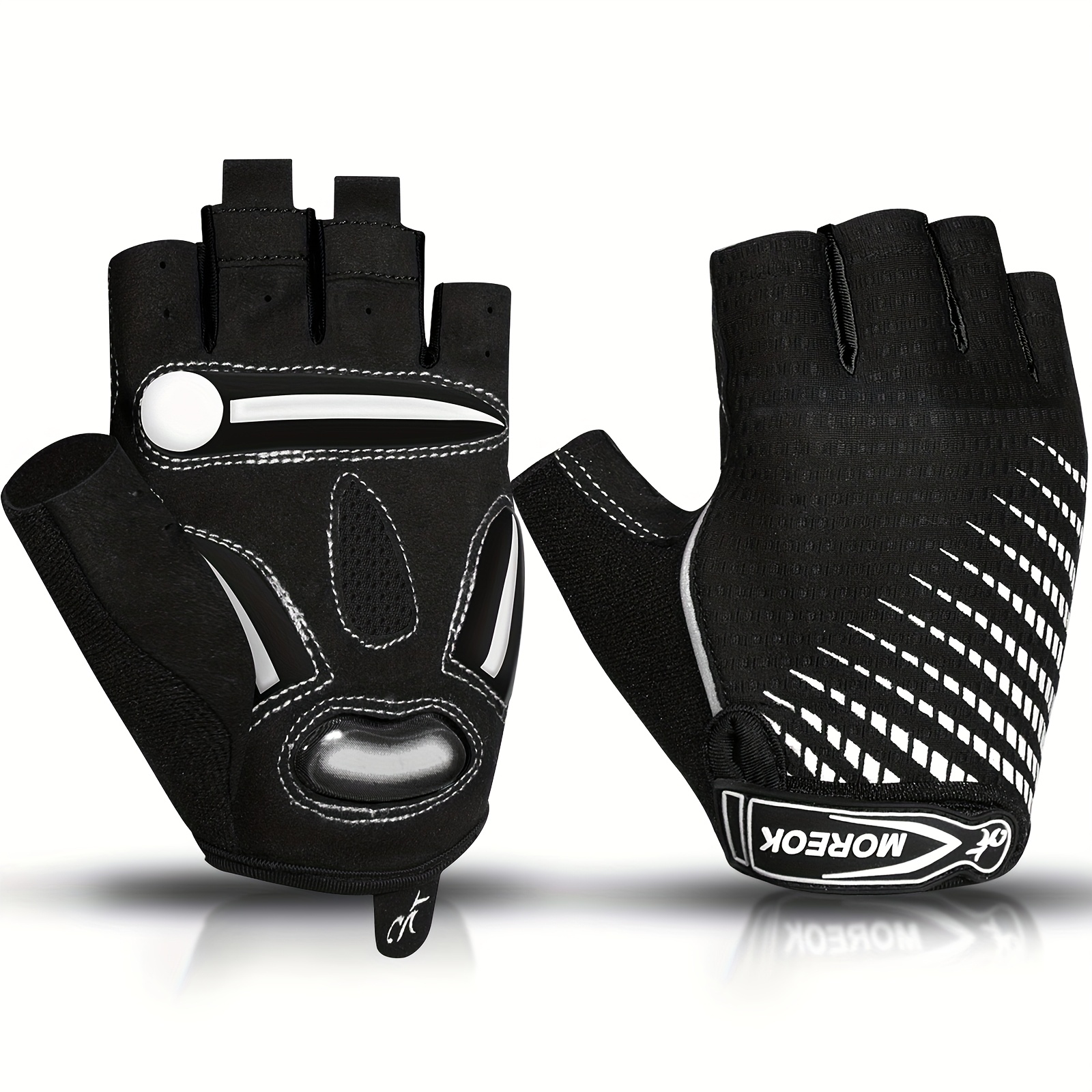   half finger cycling gloves with 5mm liquid gel pads breathable bike gloves suitable for road
