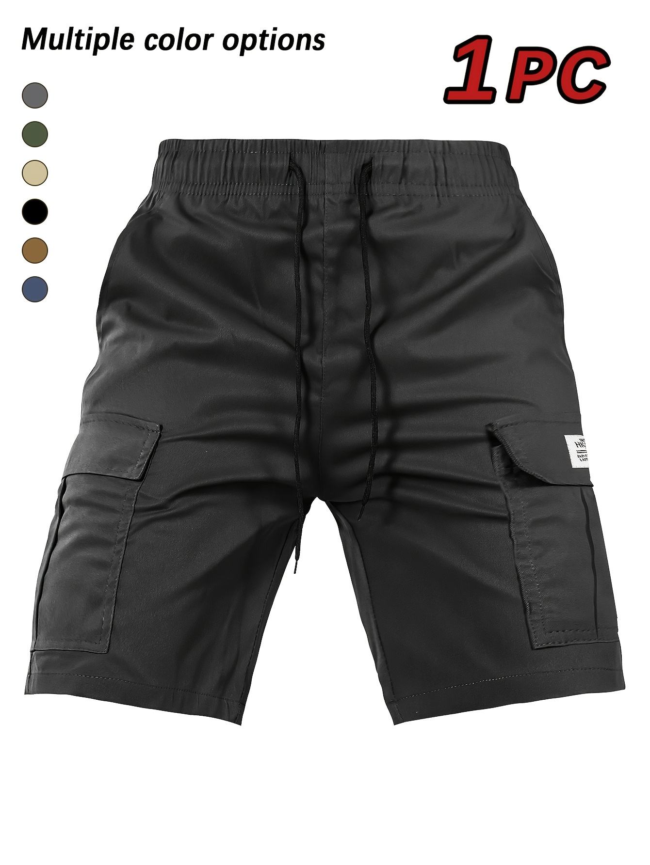 Knee Length Cargo Shorts Womens SWSMCLT Men's Cotton Cargo