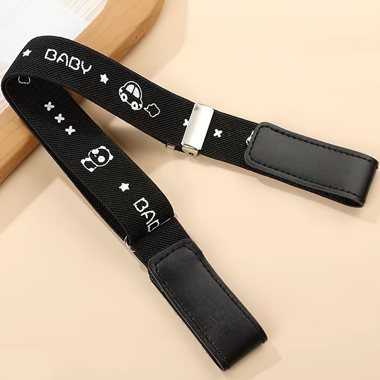 TEMU A Cartoon-patterned Elastic Invisible Waistband - No , Adjustable Elastic Belt For Students, Suitable For And, Comfortable Stretch, Universal