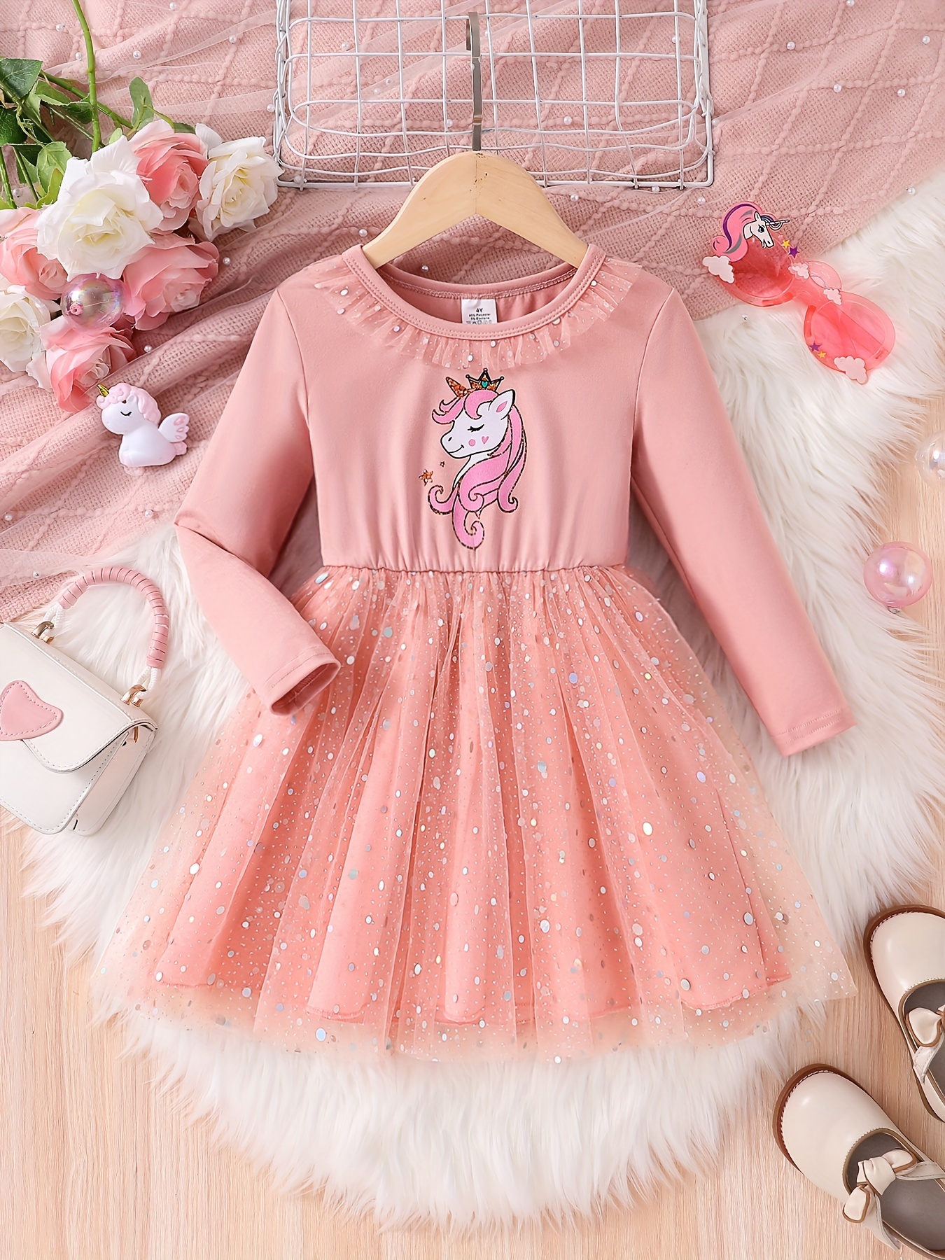 Tul Ropa De Unicornio Para NiÃ±a De AÃ±años Ropa De Unicornio Para