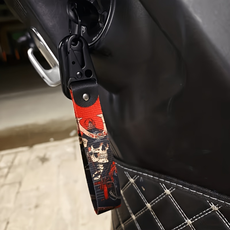 TEMU A Jdm-style Car Keychain, Japanese -themed Keychain, Bushido Spirit Keychain