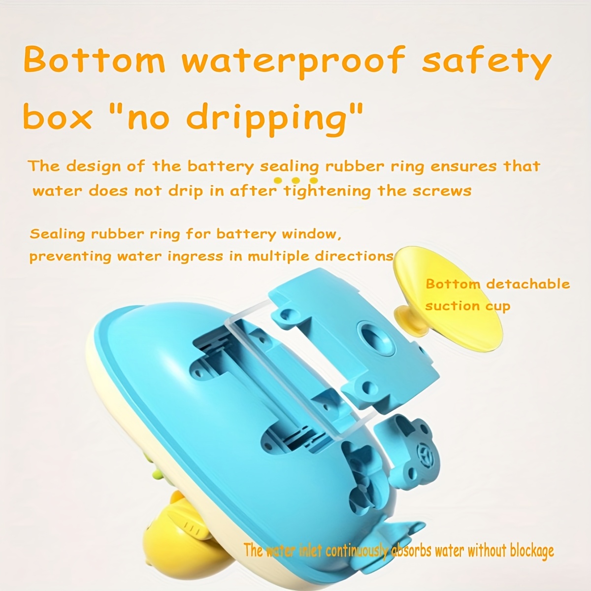 duck bath toy adjustable spray nozzles Temu Oman