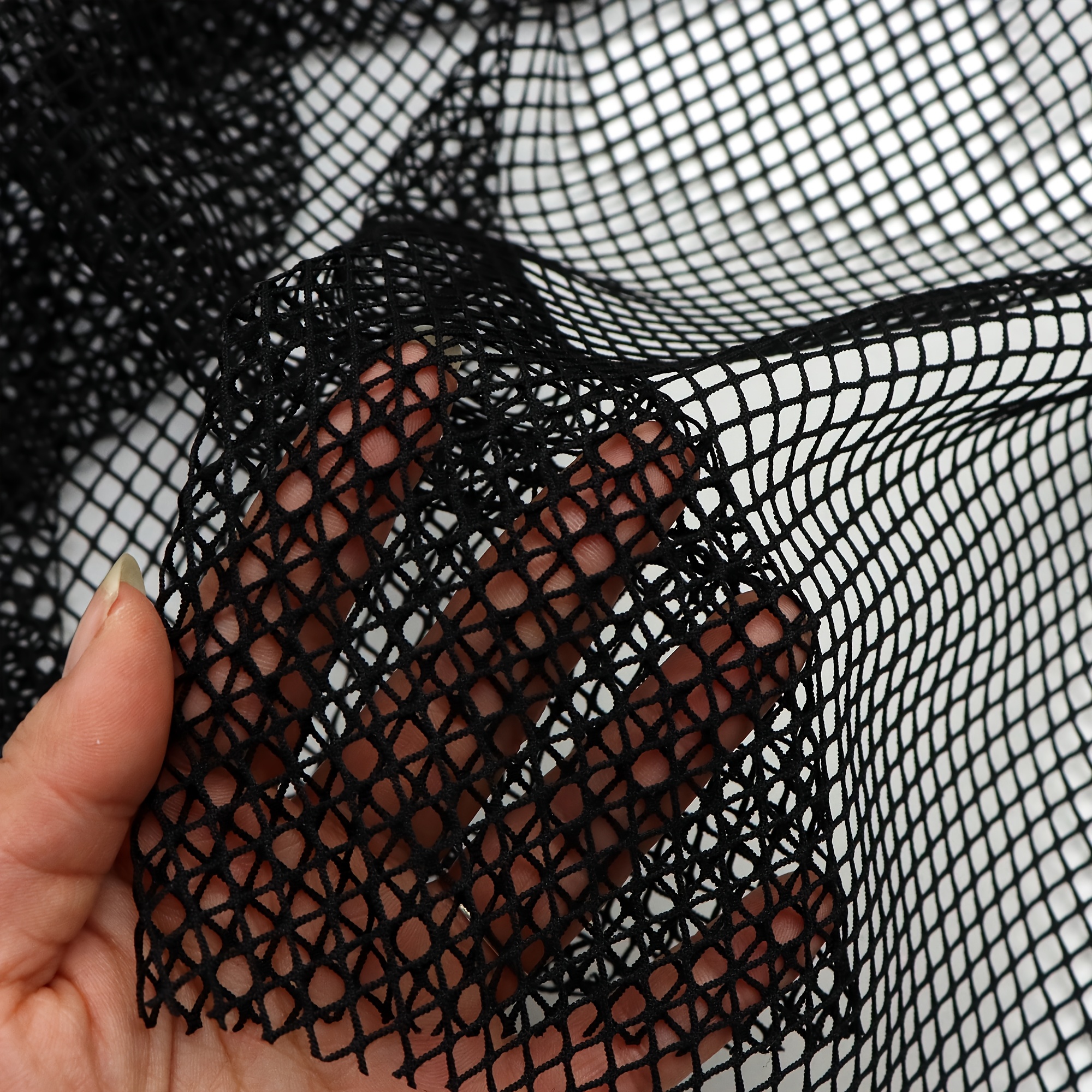 black mesh fabric 150x50cm 100 polyester perfect - Temu Portugal