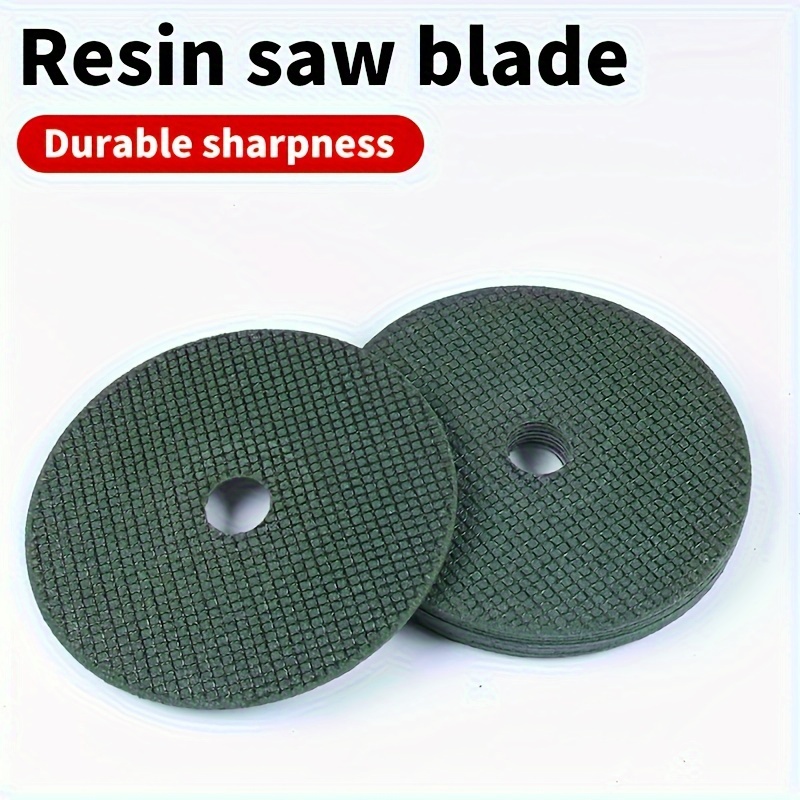 

20-pack Resin Saw Blades For Metal - 107mm Durable Sharpness Double Mesh Blend Discs For Stainless Steel Polishing And Sawing Tools