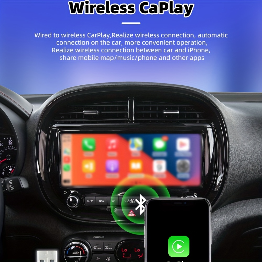 item picture diosea     auto adapter dual wireless   compact plug and   with wireless wi fi compatible with iphone   no camera rear camera