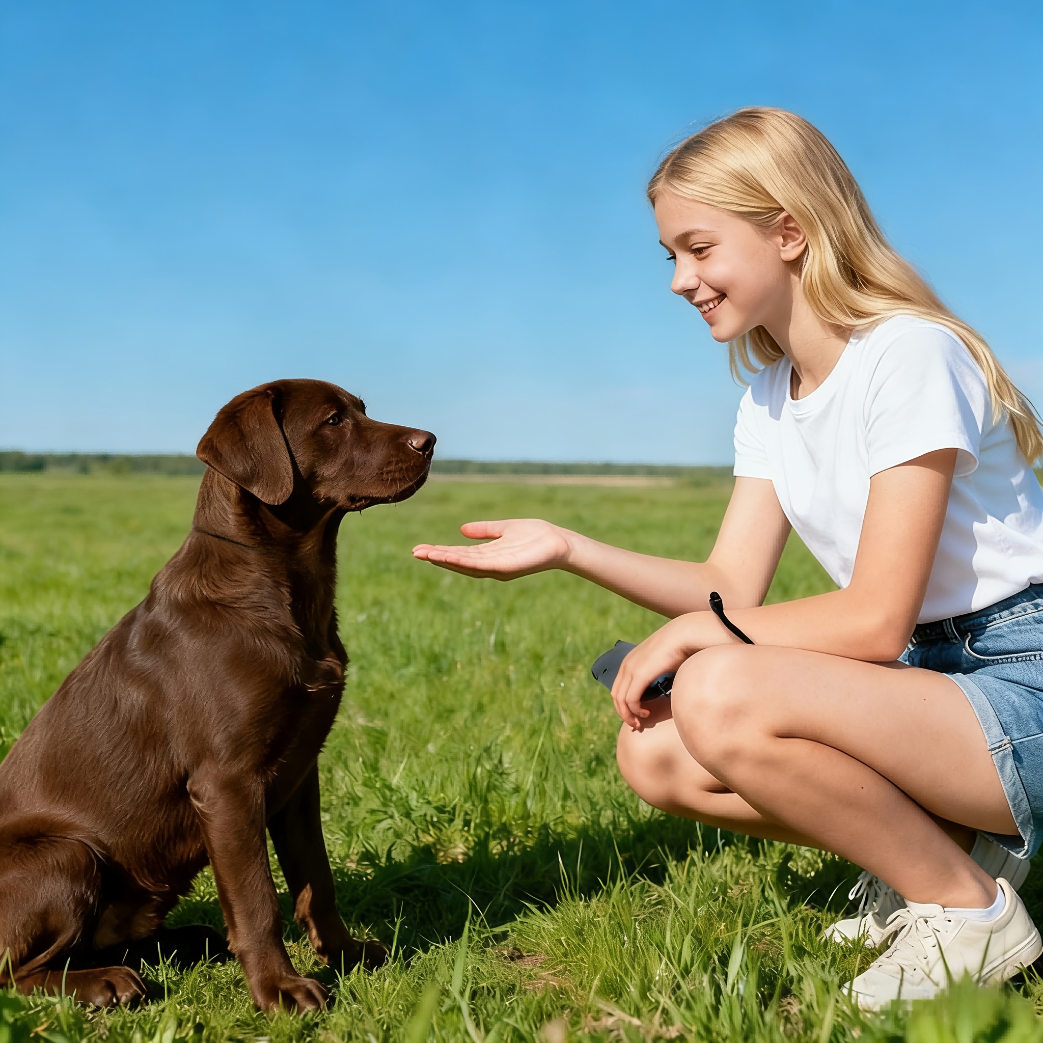Pet Dog Training Collar Kit Efficient Adjustable Collar Intelligent Remote Control Dog Training Device - Image 8