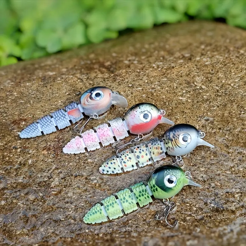 5pcs lure set 3d printed multi section submersible - Temu 5pcs lure set 3d printed multi section submersible - Temu
