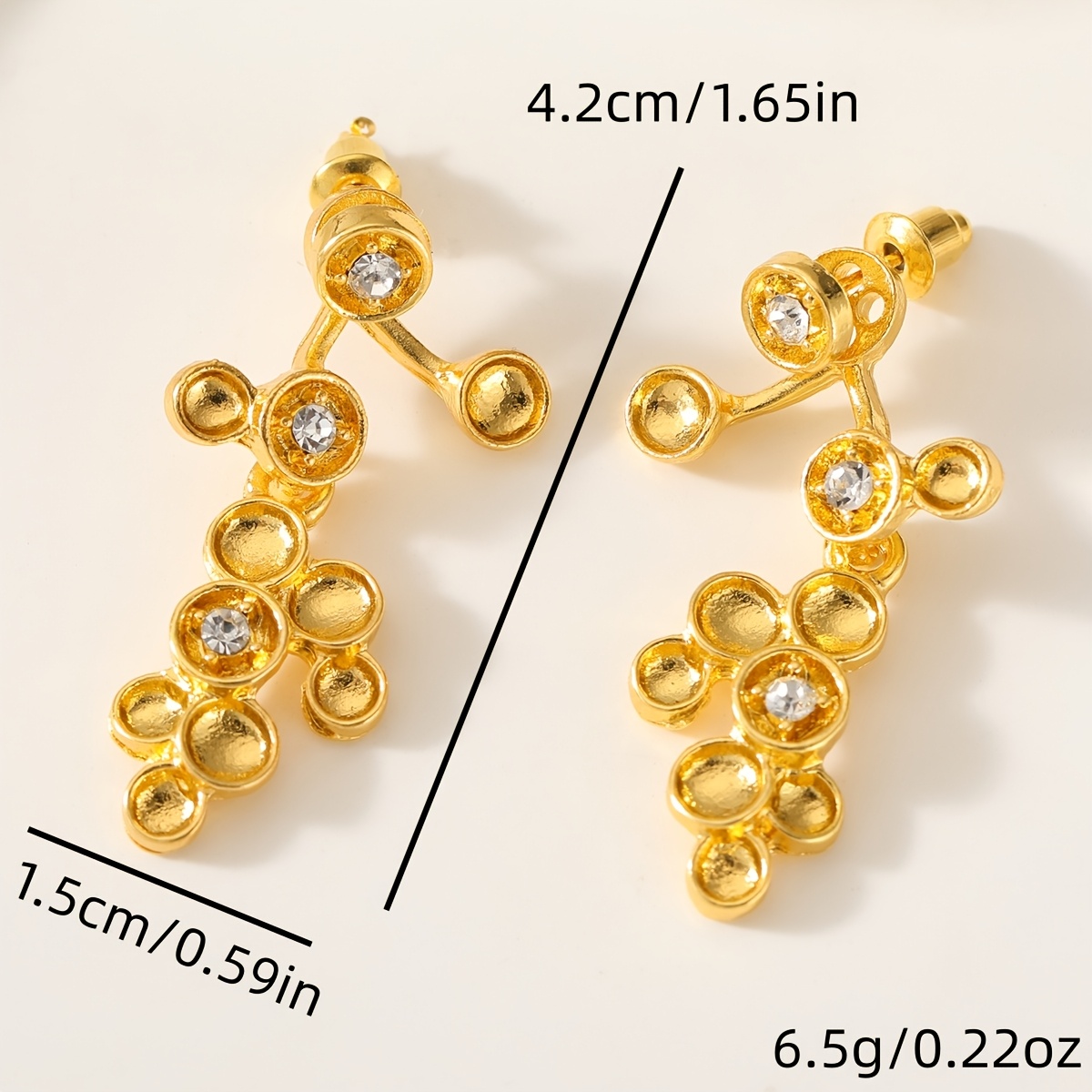 Vintage Zodiac Constellation Pendant with Stud Earrings Set