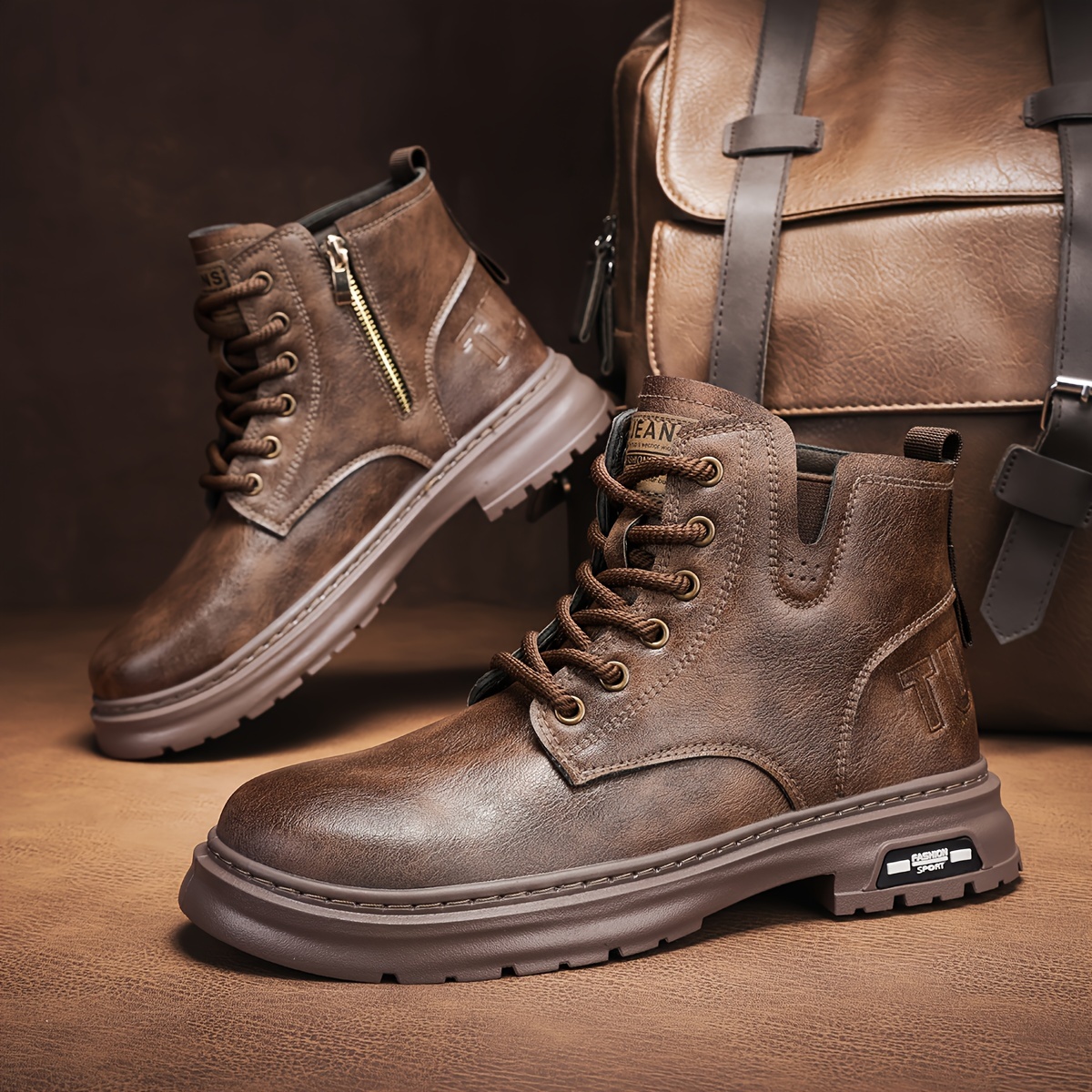 las zapatillas de deporte de caña de moda para hombre botas de