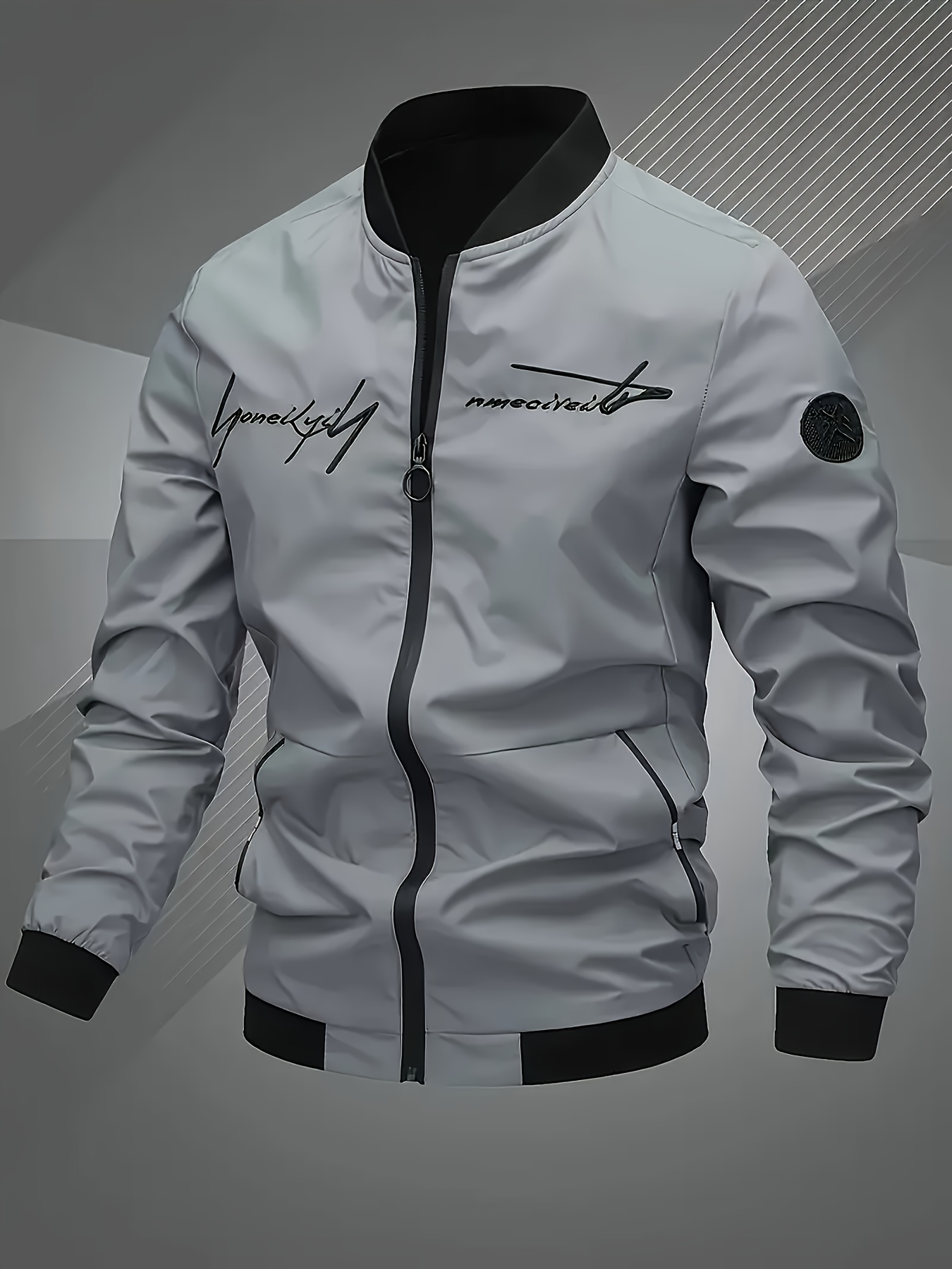 Ensemble Décontracté Homme — Veste & Jogging Ensemble Décontracté pour Homme avec Veste et Pantalon de Survêtement, Tenue Deux Pièces
