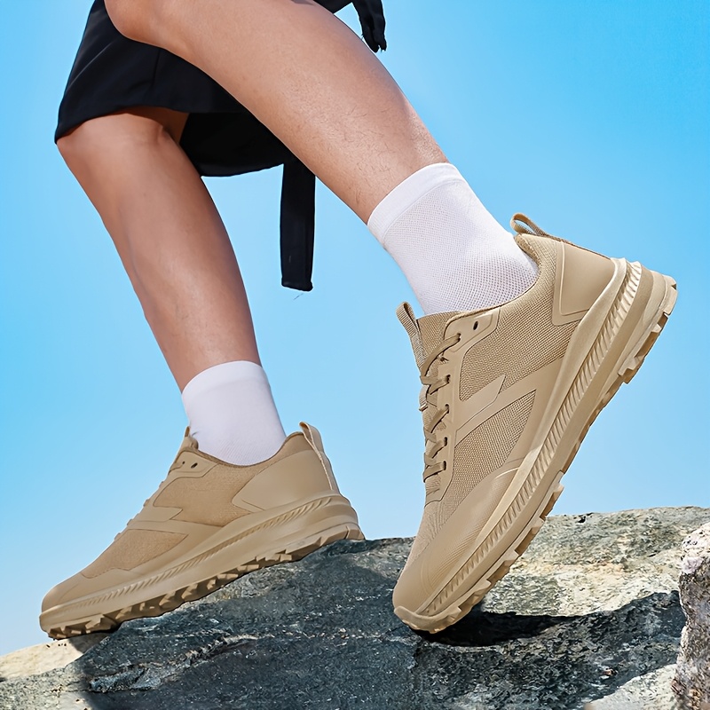 Outdoor Breathable Wide-Toe Large-Size Hiking Sneakers