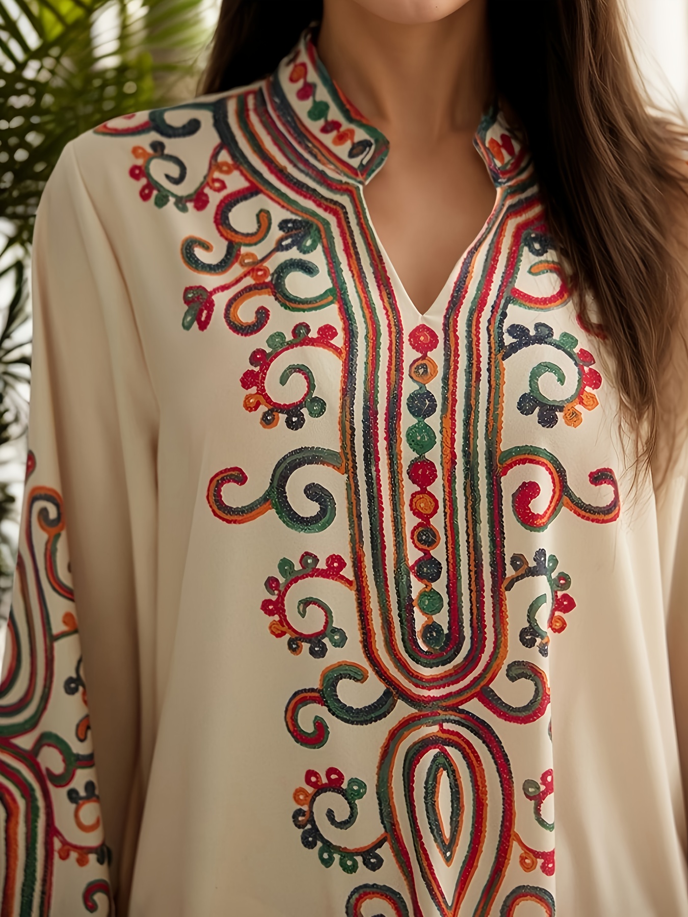 border muslim fashion womens printed middle eastern   robe arab dress