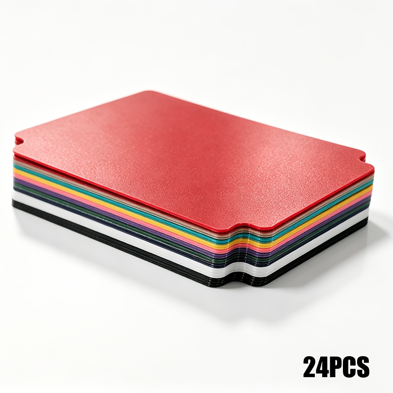 TEMU Séparateurs de cartes à collectionner pour boîte de rangement, séparateurs de pages de cartes multicolores, séparateur de cartes à 10 couleurs