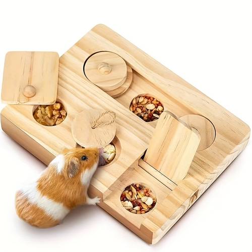 hamster feeder household feeding snack dispenser golden hamster fun foraging interactive toys