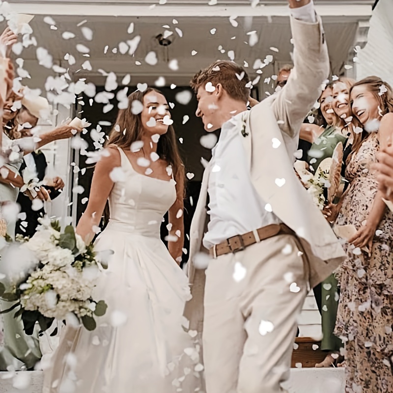 

Ensemble de 1500 en Multicolores en de Cœur pour Décoration de Table de Mariage et de Fête, Serviettes pour la Saint-Valentin