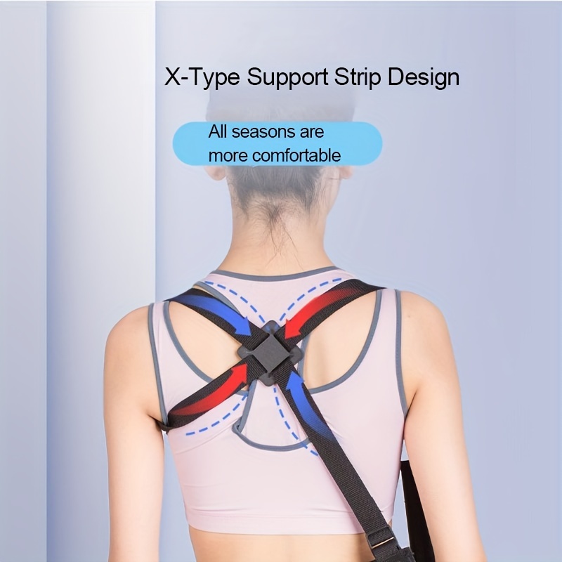 1pc Adjustable Shoulder Brace & Support Arm Sling, For Stroke