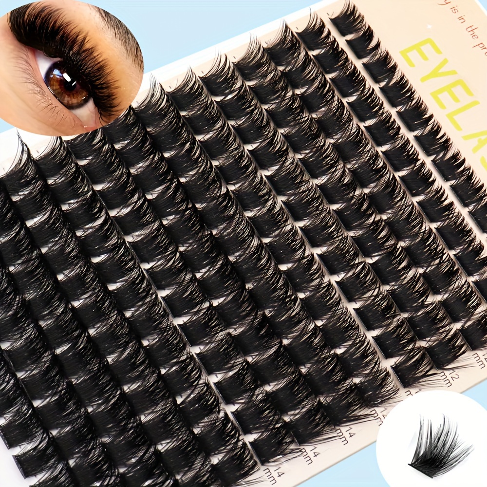 

14 168 Of False Eyelashes 150p C/d 0.07mm Diy Mixed Lengths