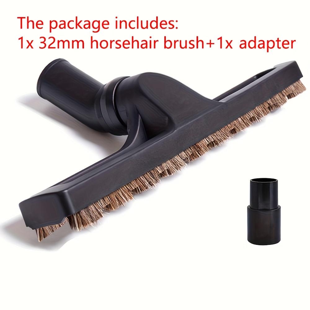 Image of Replacement For Smooth Floor Brush 1 1/4" 32mm Universal Vacuum Cleaner Brush Head Absorption Fit Most Brand Hoover, Eureka, Royal, , Rainbow, With A 32mm To Adapter