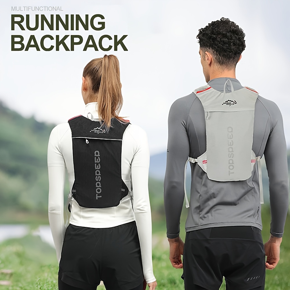 

1pc Ultra Light Running Bag, Water Bag, Cycling Backpack, Women And Men Outdoor Jogging Sports Vest (no Water Bag Included)