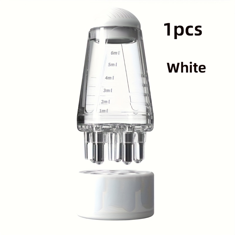 TEMU 1pc Scalp Oil Applicator Bottle With Comb Tip - Leak-proof Refillable Design, Smooth And Quick Of 5 Ball Heads, Effortless And Application,