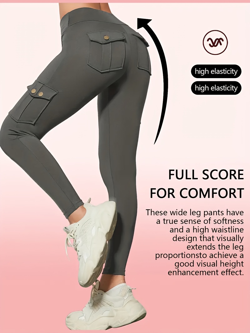 of womens   work pants with multi functional pockets high   aids in tightening the   and abdomen airtight pants suitable for outdoor home use commuting     delivery Product details 2