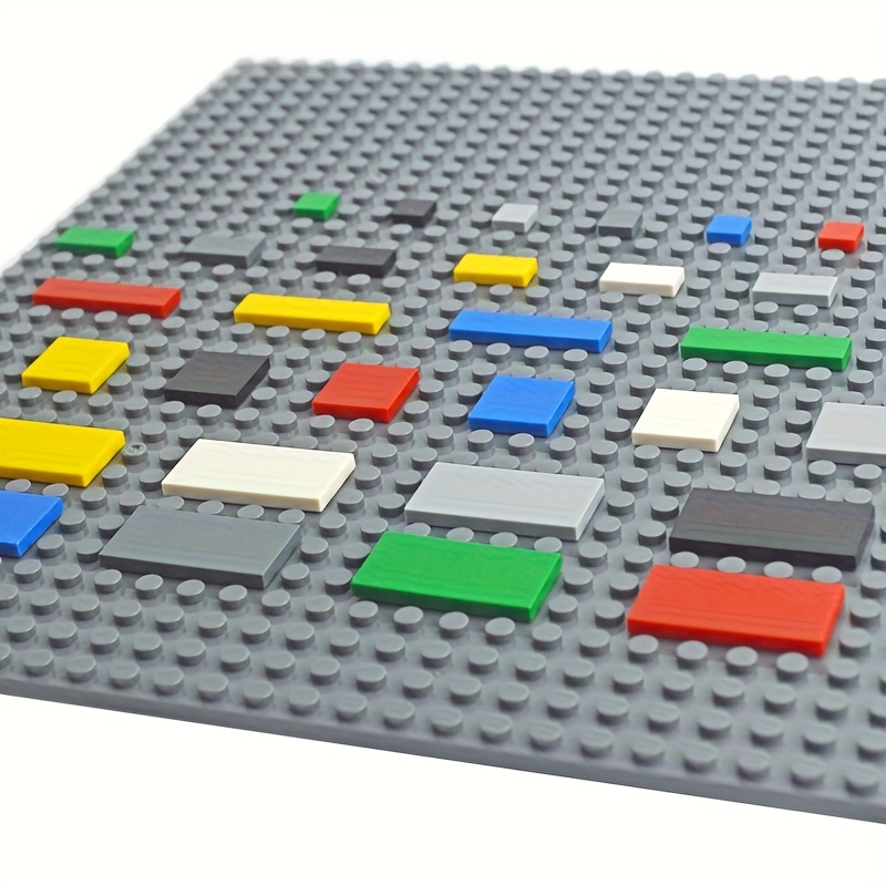 80pcs 2x2 Flat Brick Building Blocks - Compatible with MOC 3068