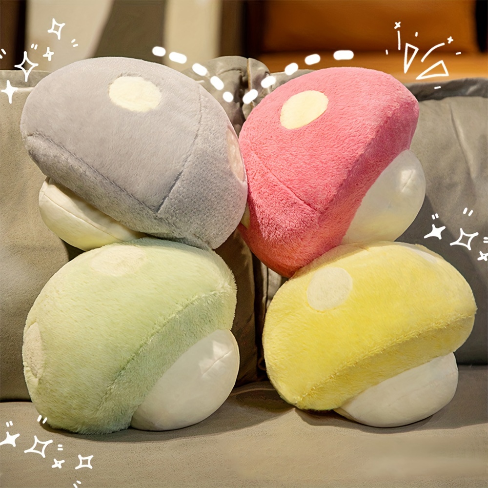 Mushroom Plush Cute Toy Pillow Soft Stuffed Animals - Temu