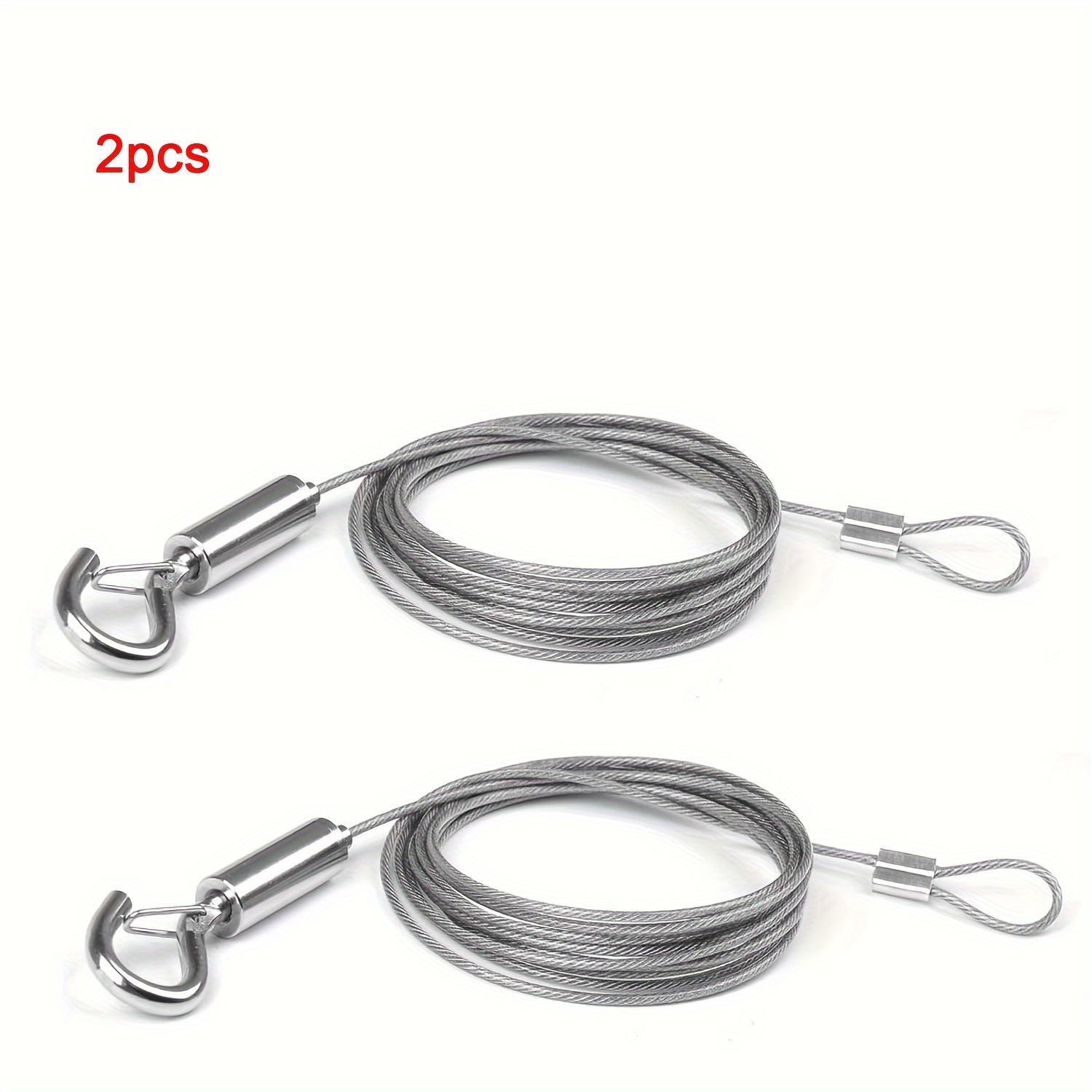Hanging Rope Wire Stainless Steel Wire Loop Hook Heavy Duty - Temu