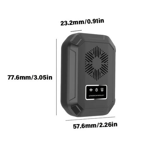 repelente de mosquitos con tecnología de ondas sónicas ia, repelente electrónico de ondas de sonido enchufable, contra cucarachas, chinches, , ratones, moscas y mosquitos, repelente de insectos para el hogar