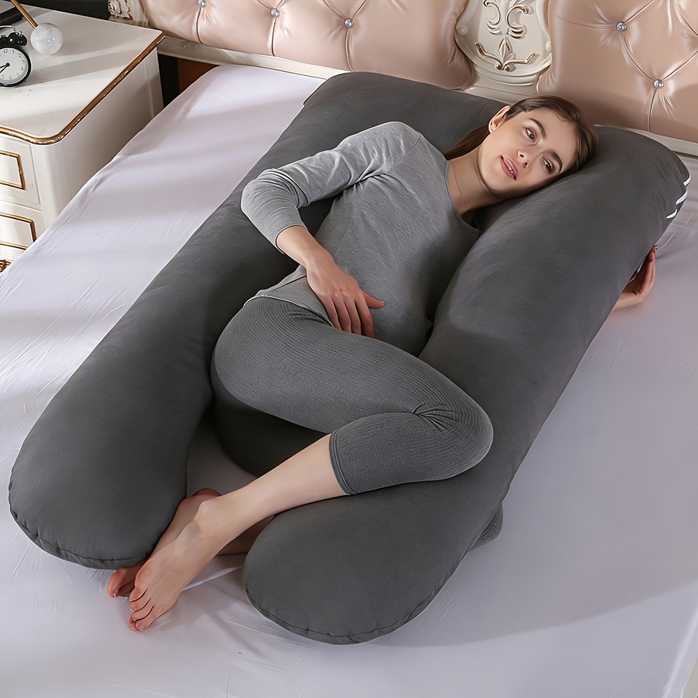 u shaped multifunctional maternity pillow designed full body