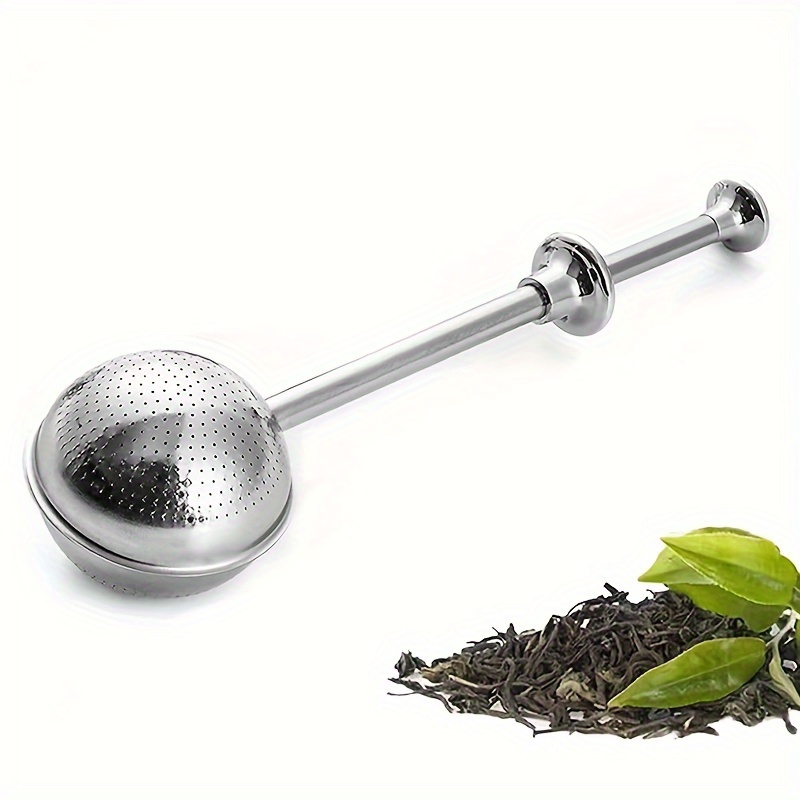 

1pc Steel Tea Strainer Long , Extendable For Tea , Non-electric Tea Tool