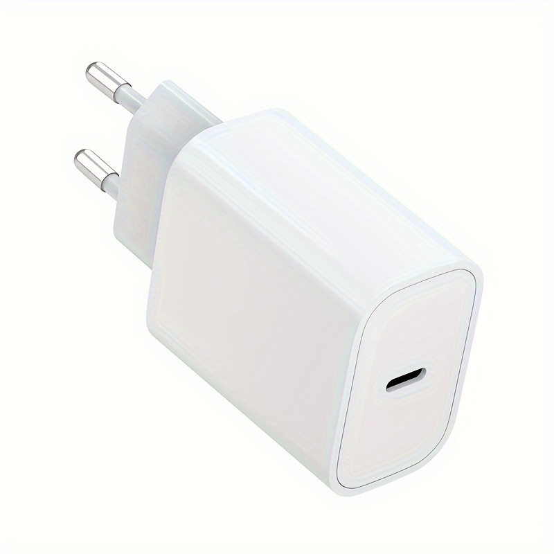 

1pc For Fast Charging 20w Cell Phone Power Adapter Fast Charging Head Eu Plug
