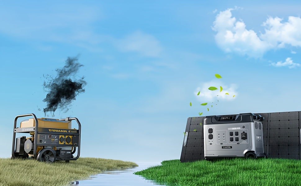 pro 3600w solar generator   500w solar panels 5120wh solar power station with 5 ac outlets 5000w   1800w fast charging emergency battery backup for   rv free 30w solar panel Product details 9