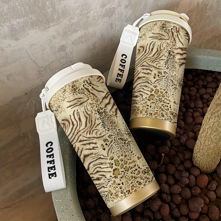 en 530ml personlig leopardmönstrad termosm fashion - Temu Sweden