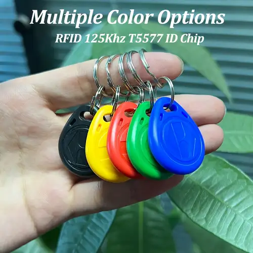10 stuks waterdichte sleutelhangers, beschrijfbaar/leesbaar/statische RFID-tokens, 125 kHz tags, ID-kaart, 6 kleuren, sleutelhanger, toegang, RFID- sleutelhanger, RFID-tag 10 stuks waterdichte sleutelhangers, beschrijfbaar/leesbaar/statische RFID-tokens, 125 kHz tags, ID-kaart, 6 kleuren, sleutelhanger, toegang, RFID- sleutelhanger, RFID-tag