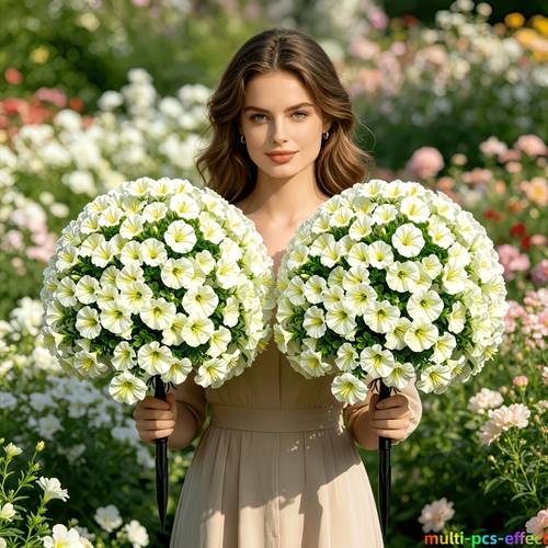 large plant stand high fidelity outdoor artificial flower decoration uv resistant waterproof weatherproof no watering required long lasting suitable for european villa courtyards lawns european
