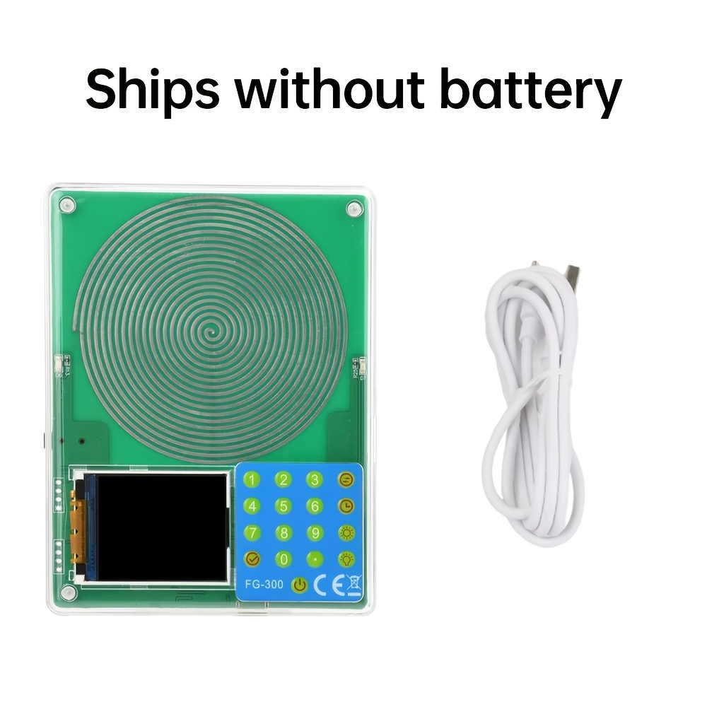 Image of Fg-300 Usb Powered Schumann Resonance Generator 7.83hz Frequency Signal Generator With Lcd Display Adjustable 0.001hz-200khz Multi-waveform Output For Relaxation Meditation Sleep Aid