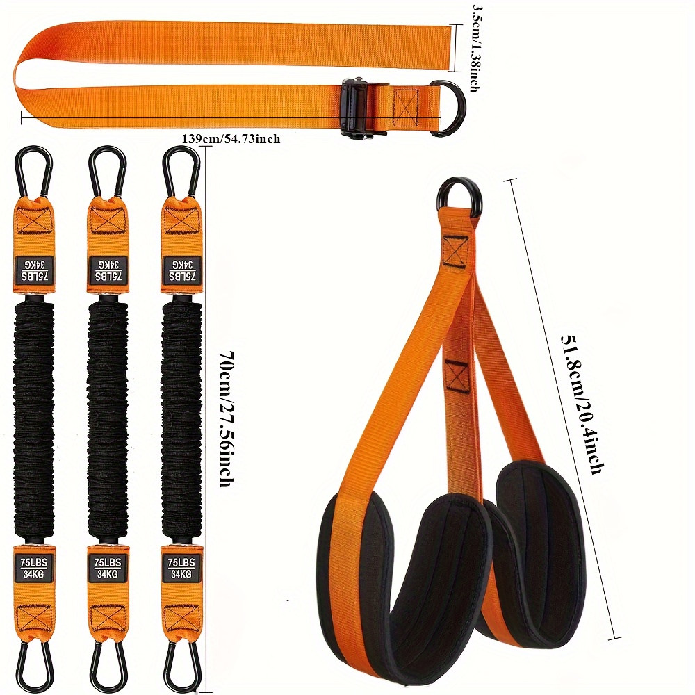 Adjustable Pull-Up Resistance Bands for Strength Training